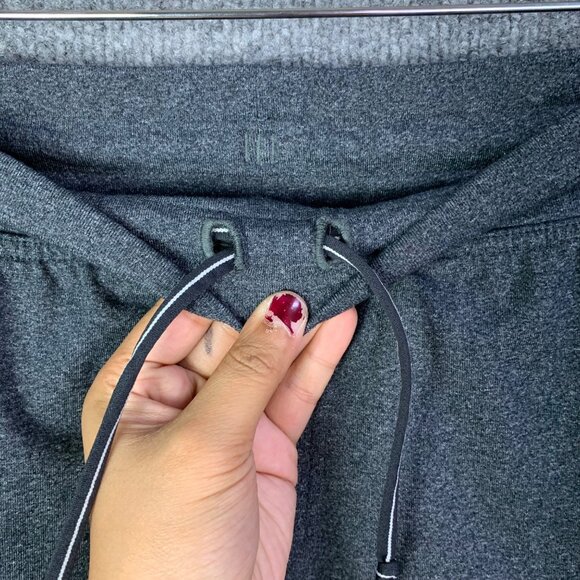 Lululemon Mens Gray Sweatpants Size L With Drawstring & Zipper Pockets - Picture 4 of 10
